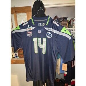 Sam Darnold Seattle Seahawks Super Bowl Jersey Men’s XXL Stitched Beautiful NWT
